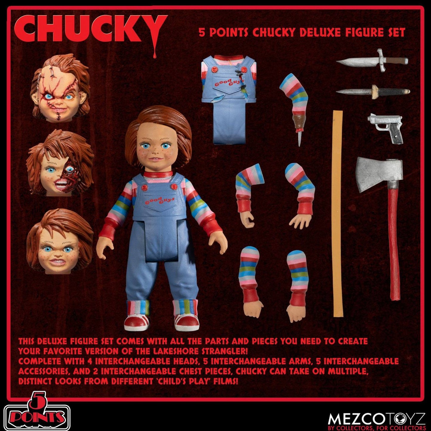 Chucky - 5 Points Deluxe Set